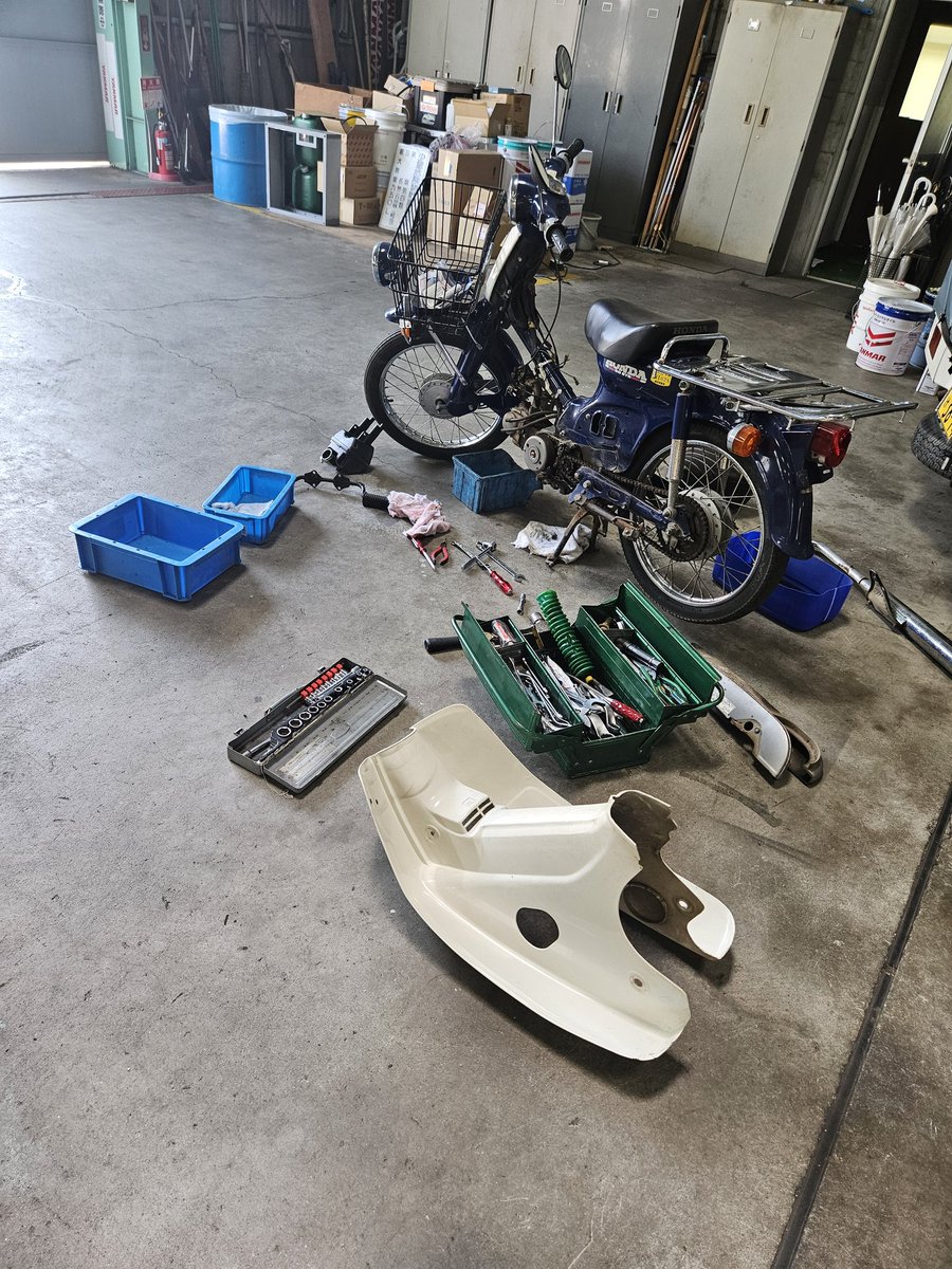 supercub_UVER's tweet photo. またカブ買った https://t.co/ky41ysPX0A