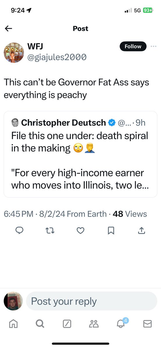 WestLoopTom's tweet photo. When you have no coherent thoughts you resort to calling him fat. Billyβs daughters must be so proud of their dad. #catholicvalues https://t.co/QG8UuvC4oa