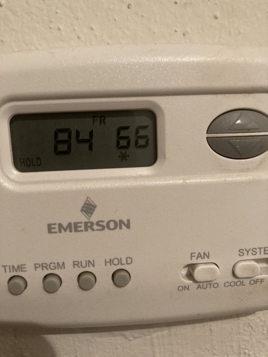 AC is broken.  I live in Texas.  Ugh.