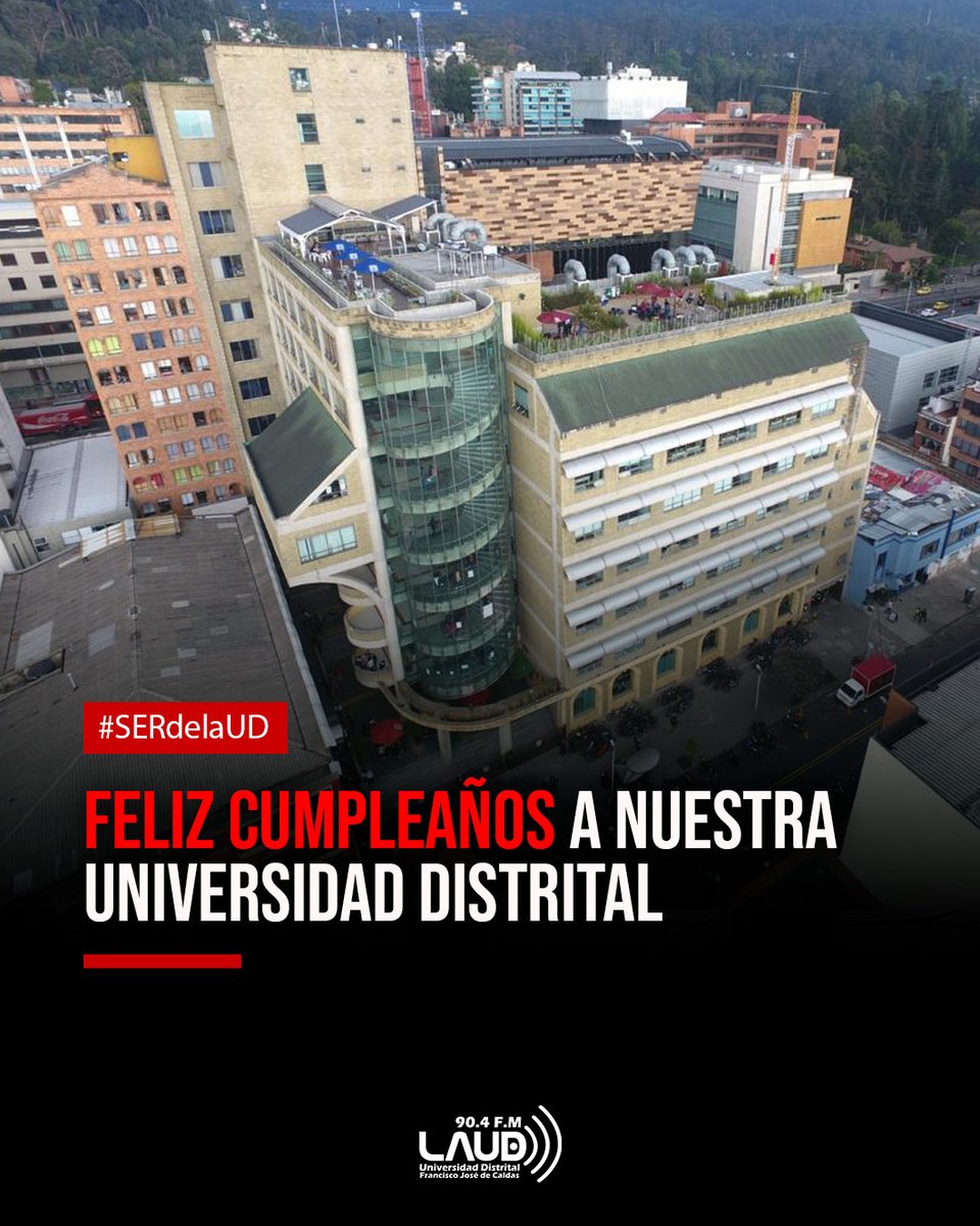 🎉 ¡Este 6 de agosto celebramos 74 años de historia! La <a href="/udistrital/">UniversidadDistrital</a> sigue fortaleciendo su compromiso con la excelencia académica y la formación de miles de jóvenes en sus siete facultades desde 1950📚acortar.link/CcOSmt ✨ <a href="/gtarazona1/">Giovanny Tarazona Bermúdez</a>