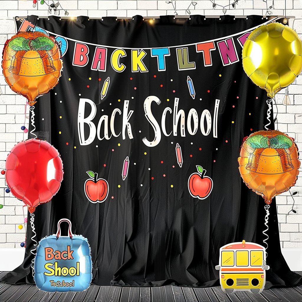 chenyueru4's tweet image. Backdrop Curtain: amazon.com/GALLETY-Black-…
🎈 It&apos;s a party with a purpose—celebrating the start of a new school year! Our backdrop curtain adds elegance and charm to the festivities. #PartyWithAPurpose #BackdropFun