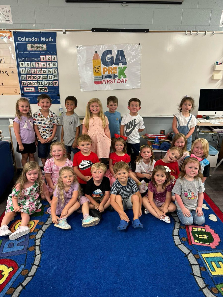 CommJacobs's tweet photo. Gotta love a great #GaPreKFirstDay! Make it a great year! @GADeptEarlyCare https://t.co/rhnvV5eXEF