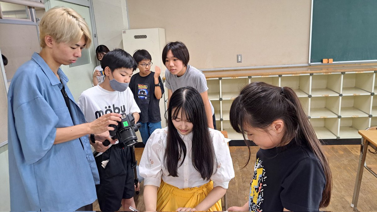 Nobitek1's tweet photo. 子ども映画プロジェクト撮影スタート！！

#子ども映画プロジェクト https://t.co/Qsx5lIJAn3