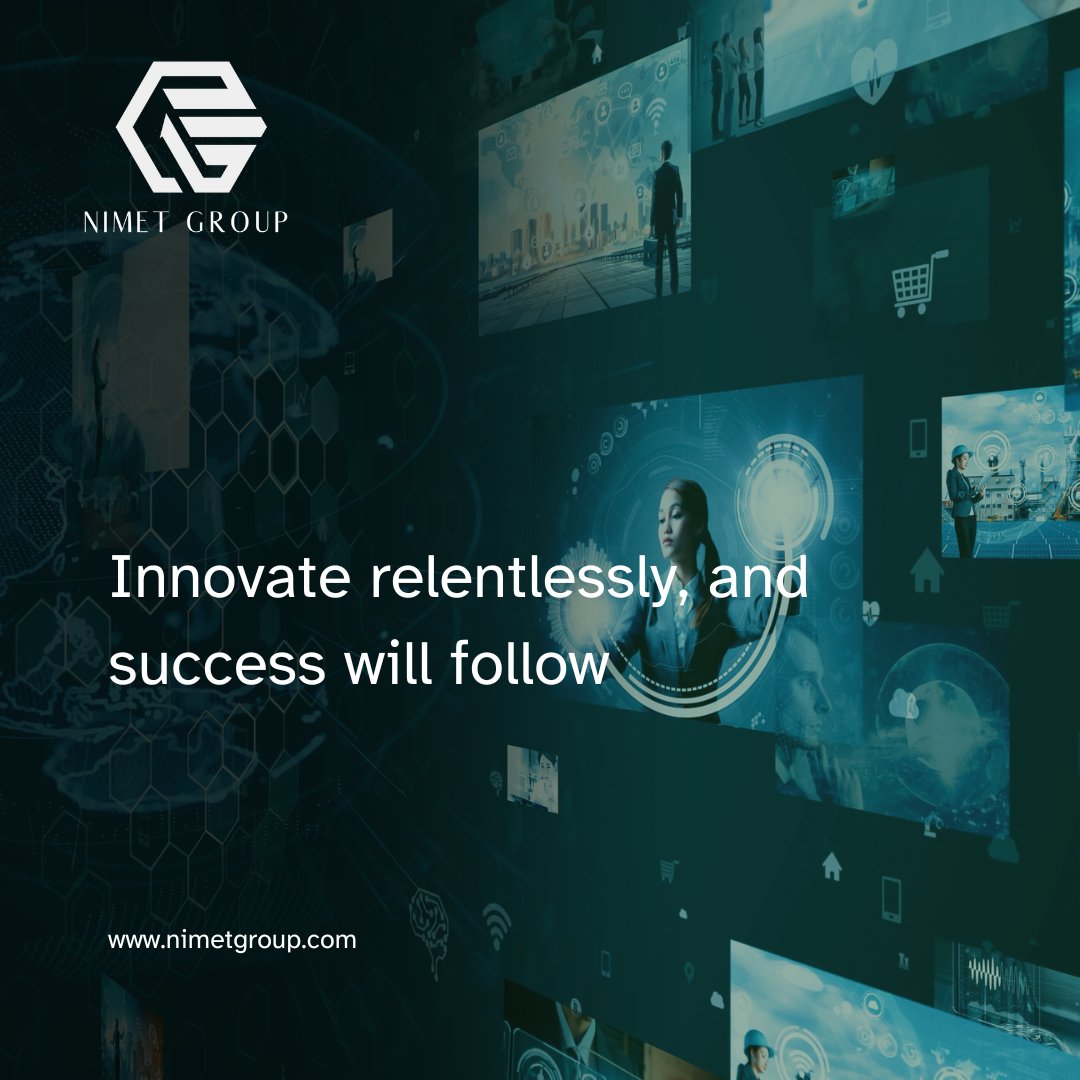 NimetGroup's tweet image. #innovate #relentlessly #and #success #will #follow
#consulting #strategy #business #mindset #nimet #nimetgroup