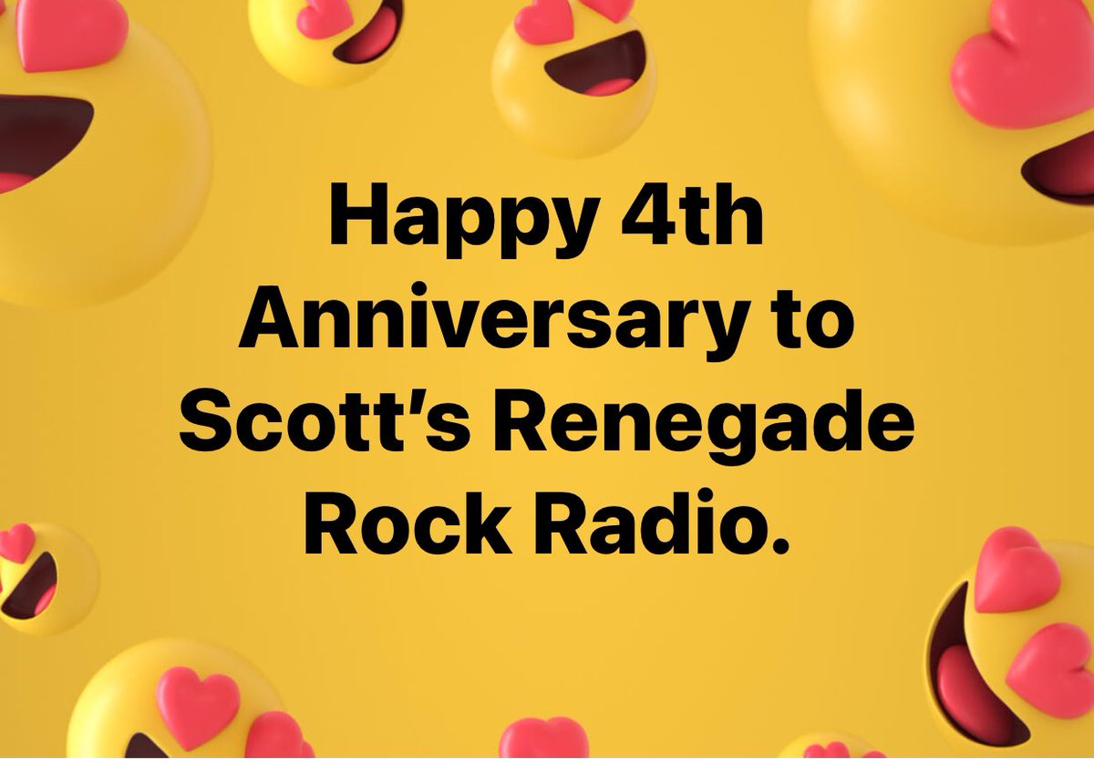 ScottRenegade's tweet photo. Happy 4th Anniversary https://t.co/urD782HoHM