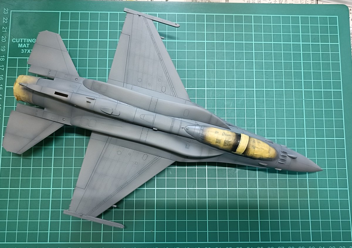 GOGO712868313's tweet photo. #ファイティングファルコン
#ハセガワ #F16F
ハセガワ1/48 F16F(ブロック60)
ファイティングファルコン進捗です✨
ベースのグレーの塗装を行いました。😀 https://t.co/icZjXvLv1Z