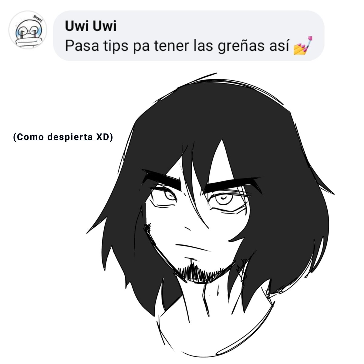 KFdraw's tweet photo. Su tutorial... DIGO! Tercer comentario a Jigen de Uwi Uwi! 🖤✨ https://t.co/xEZZVWmSu7