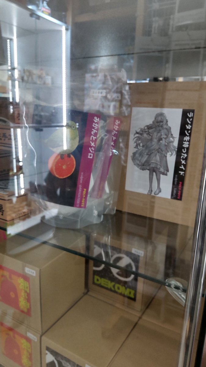 38モデルさん<a href="/38model77/">38モデル@2026/3-7&8 38MODELSHOW</a> で「ランタンを持ったメイド」（<a href="/_ToMuO_/">トムオ</a>）「みかんとメジロ」（拙作）を取扱い頂いています。ご興味のある方ぜひ塗ってみてください!