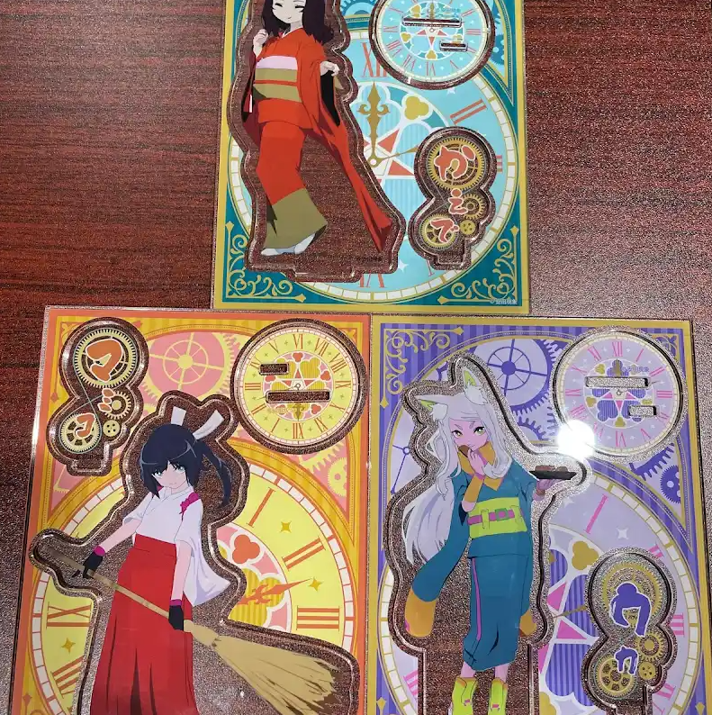 今日からポップアップ開催なので楓ちゃんシリーズまとめてみました! 池袋パルコに楓ちゃんグッズが並んでいるよ! 今日を含めた土日の13時から16時まで安田もいるのでお待ちしております～