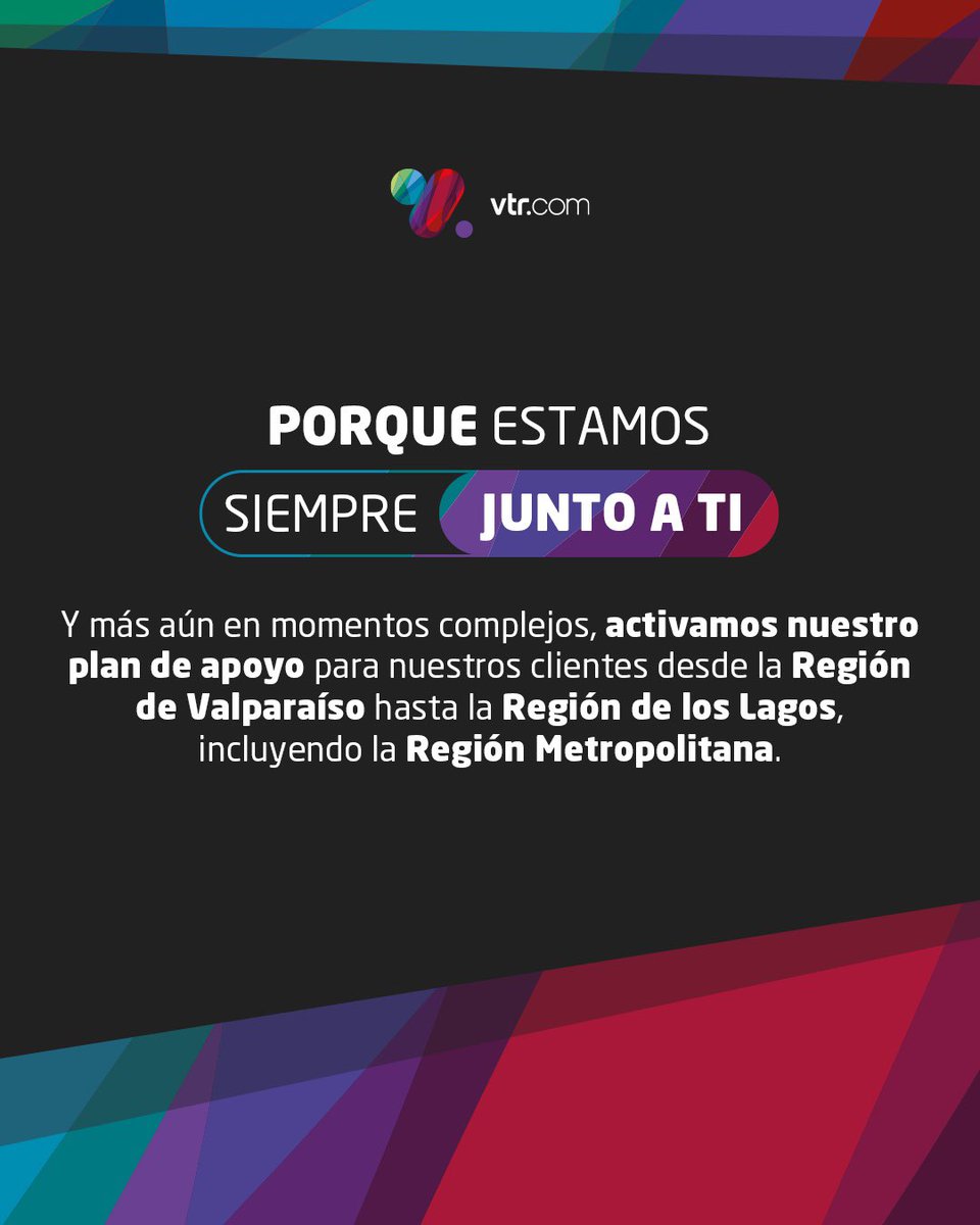 VTR Soporte tweet media