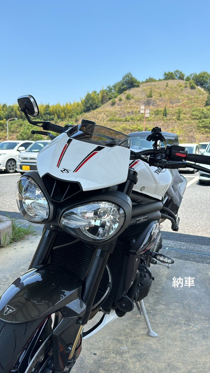 スピードトリプルRS納車しました