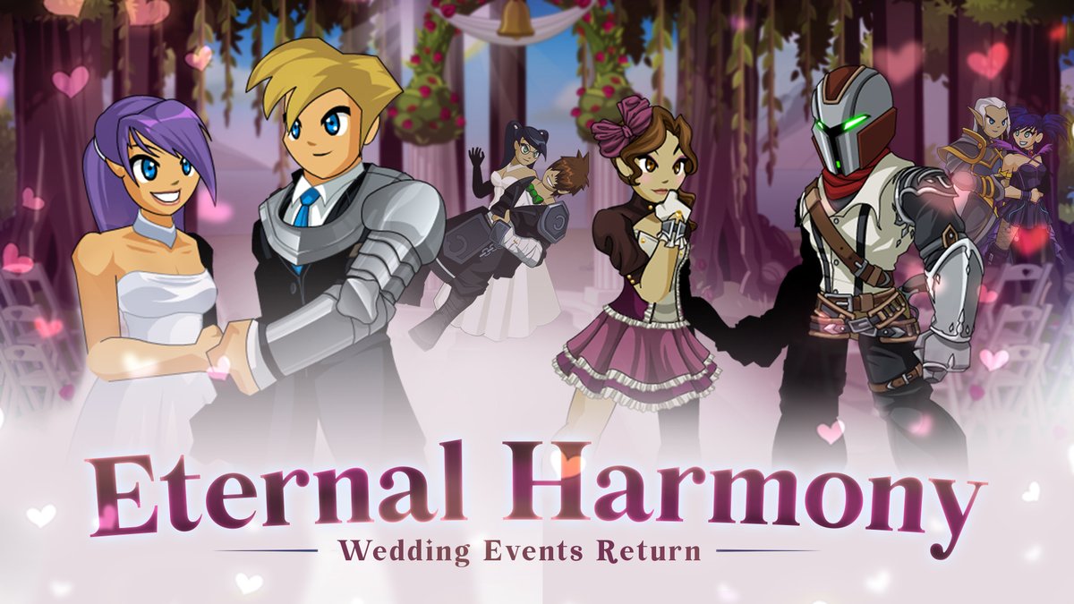 August has so much to celebrate: birthdays, Indonesian Independence Day, Romance Awareness Month, and... Crulon's real-life wedding! 🥰To help you get the /party started, all our rare staff wedding events are back with all-new rewards to unlock! AQ.com