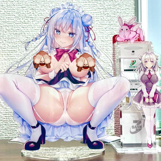 れいわちゃんアクスタ届いた〜でっっっか!!存在感が半端ない 
