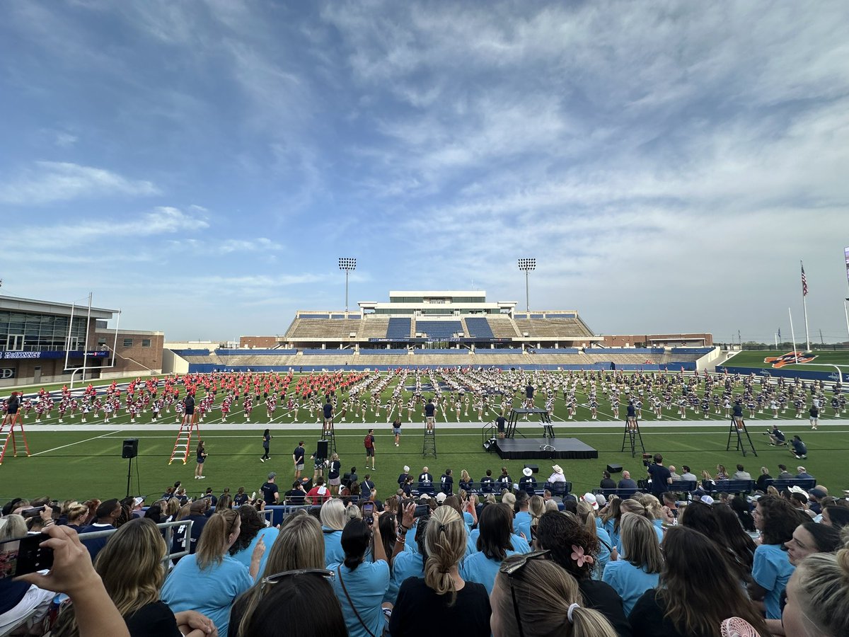 Year 20….. let’s do this! Convocation was very uplifting and I’m excited to start the 24/25 year with my awesome team! 
#mccluremarshals #wearemckinney 
<a href="/McClureMarshals/">McClure Marshals</a> 
<a href="/mckinneyisd/">McKinney ISD</a>