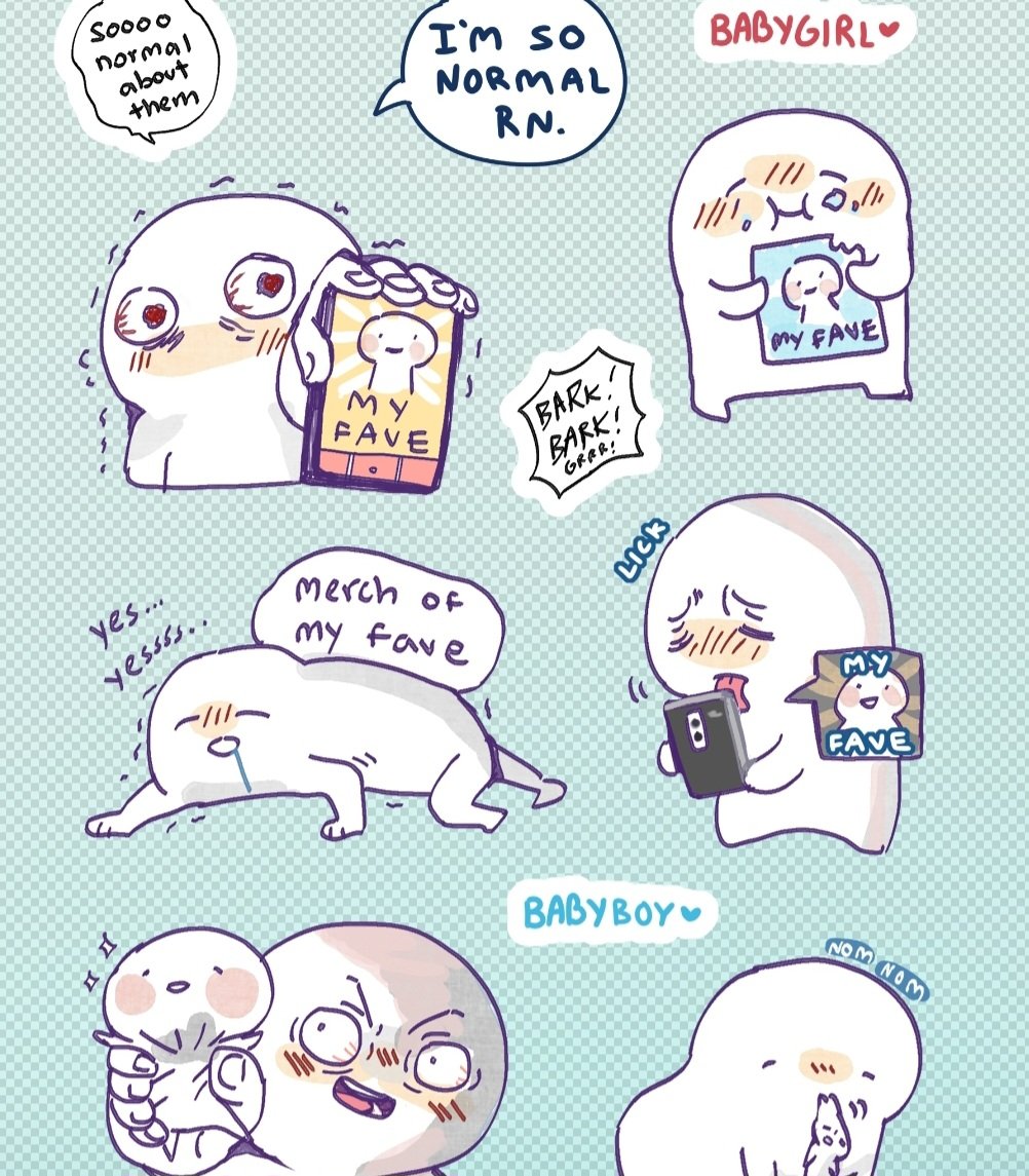 I showed these designs to my friends to ask for their thoughts/feedback and the response I got was "you made a sticker sheet of yourself?" 
Foul. 
