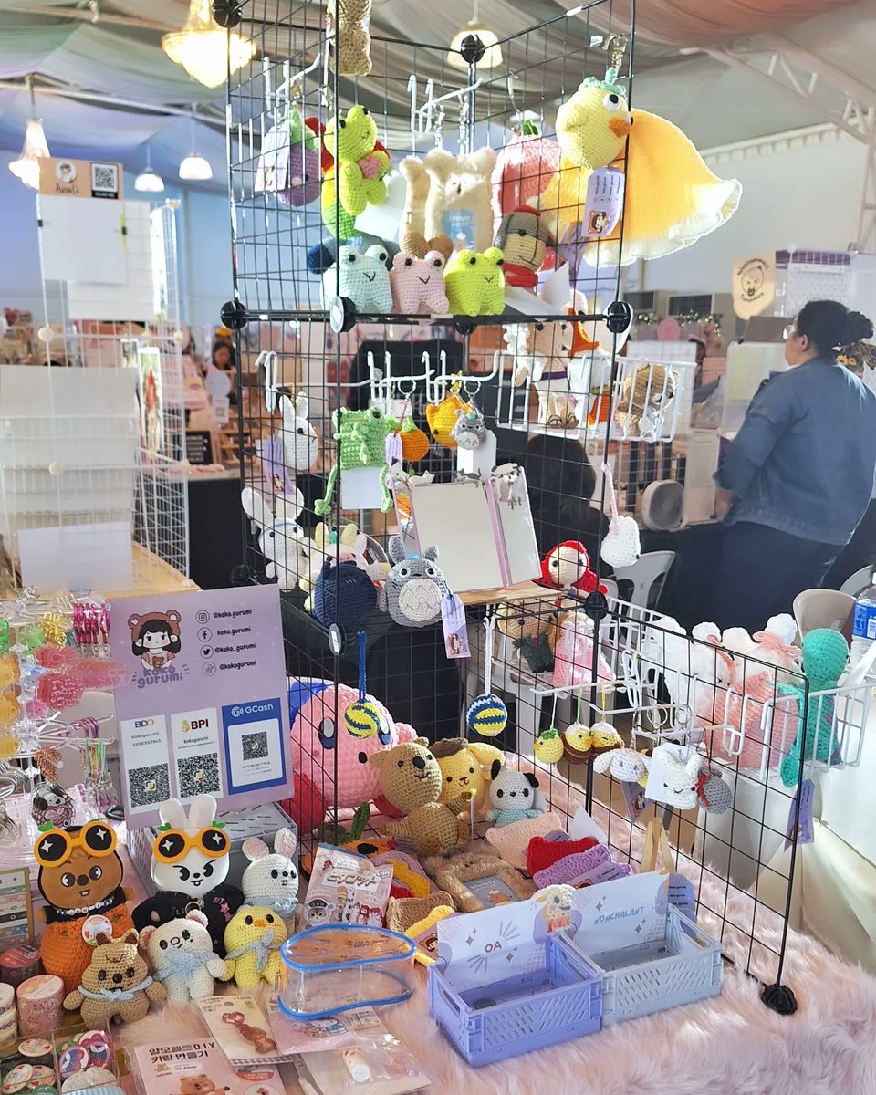 Koko_gurumi's tweet image. Now open! 
Here at @makers_festa table 7

#kokogurumi #crochetersofinstagram #makersfesta2024 #makersfesta #crochet #crochetph #amigurumi #skzoo #straykids #straykidscomeback #stay #kirby #miffy #pompompurin #pochacco #sanrio #frog #volleyball #haikyuu #studioghibli #art #artist