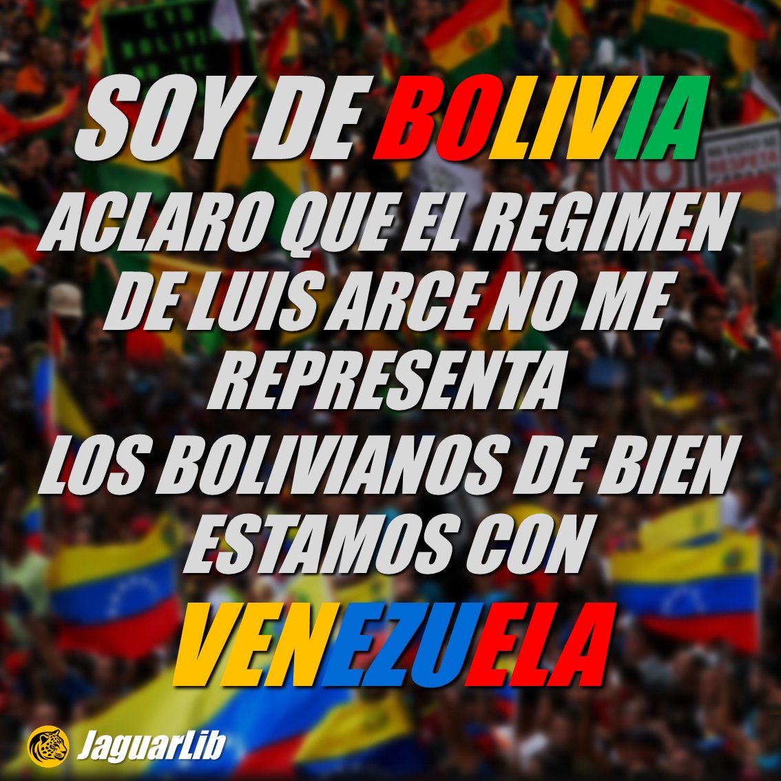 Es realmente molesto escuchar que digan que Bolivia apoya dictadores como Maduro, los únicos tarados que lo reconocen son el socialista fracasado de Luis Arce y su gente, el resto la gran mayoría lo repudiamos
Abajo Chávez, Fidel, Evo, Maduro, Diaz-Canel
Abajo el socialismo🇧🇴🇻🇪🇨🇺