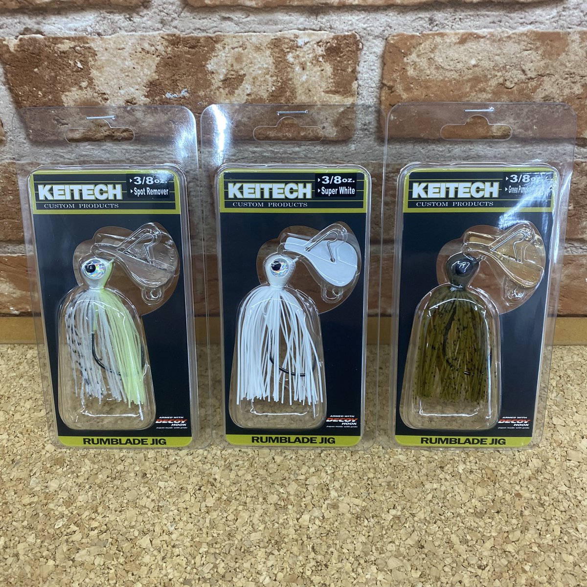 fishing_ISELECT's tweet photo. 本日入荷のおすすめ商品
新製品です！
レイジースイマー7
ランブレードジグ3/8oz

お早めにご来店ください!

#レイジースイマー7
#ランブレード https://t.co/Vmc2GMjgVt