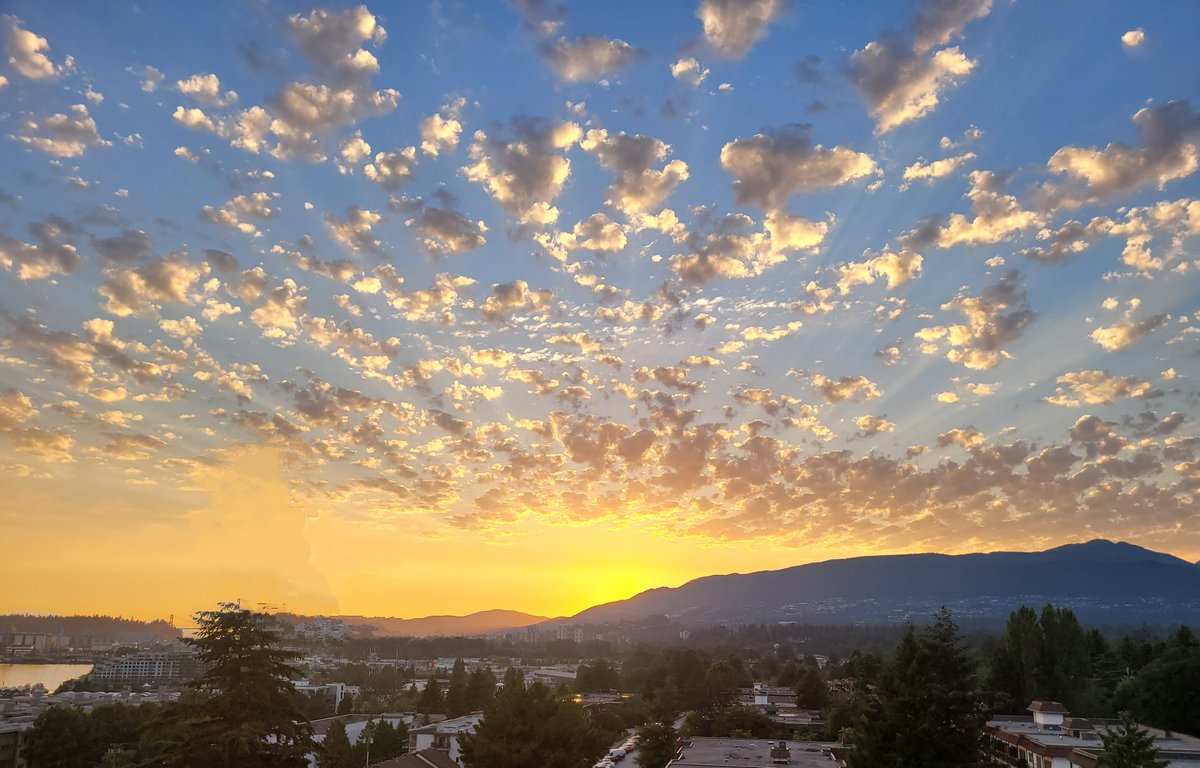 Good Night World 🌎 
Sunset North  Vancouver B.C. 
Happened 5 minutes ago.