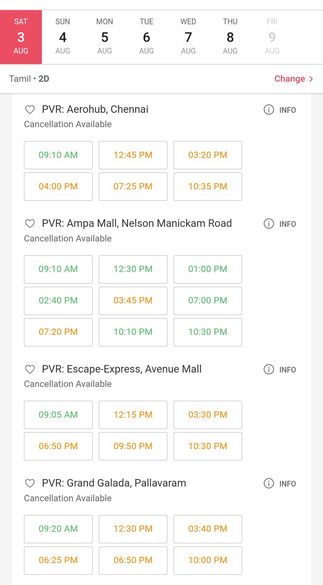 sandydfc's tweet photo. Bro nee report eduthu troll panrathellam ok but morning 7 o clk earlyaa podura paathiya 🤣comali mari ...
Nee potta locations la dhan intha SS 
And Saturday innum shows start aagala but FF count - 79 ****** ( time now 9.13) 
So 🤫

#Raayan https://t.co/1LRo68Ctjo
