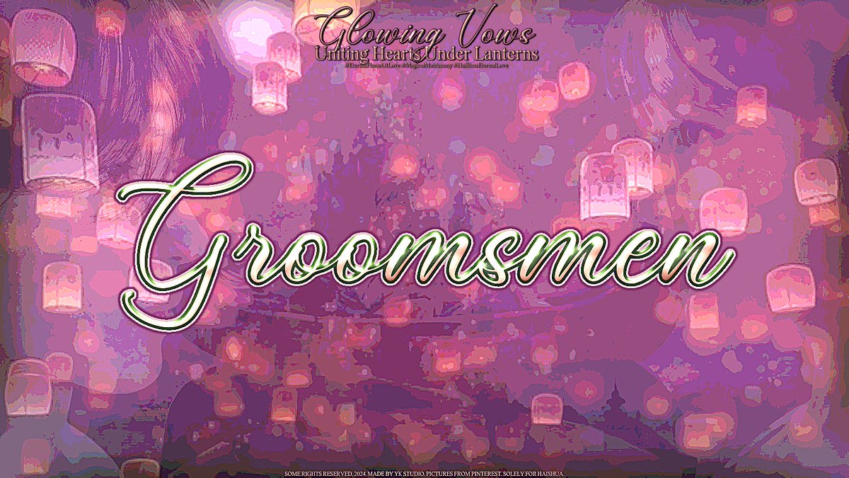 Glowing Vows: Uniting Hearts under Lanterns tweet media