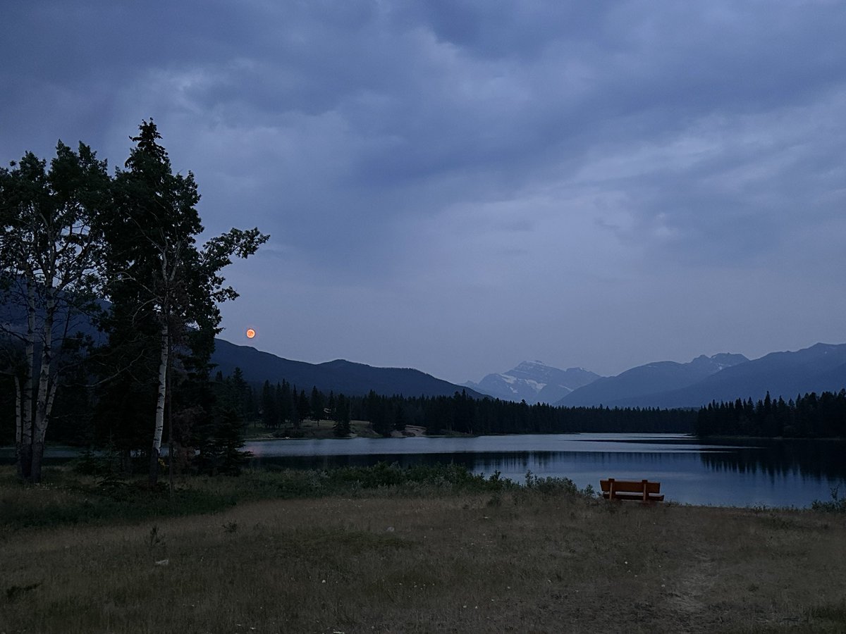 We are holding immense hope for #Jasper, the surrounding communities, and Lake Edith. Our hearts are with friends who have lost so much. Thankful to firefighters and officials for their endless work. Please, rain. When the time is right, together, we will rebuild. Pic pre-fire.