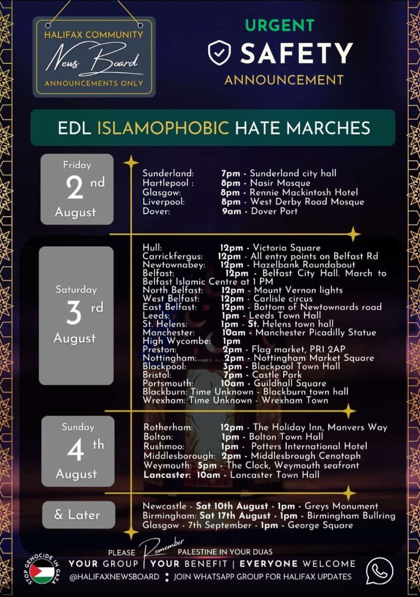 Please stay safe today &amp; tomorrow folks. Some people with half a brain cell &amp; a lot of hate will try &amp; cause disruption &amp; destruction but (hopefully) will end up needing medical attention to their own 🍒🍑 😉