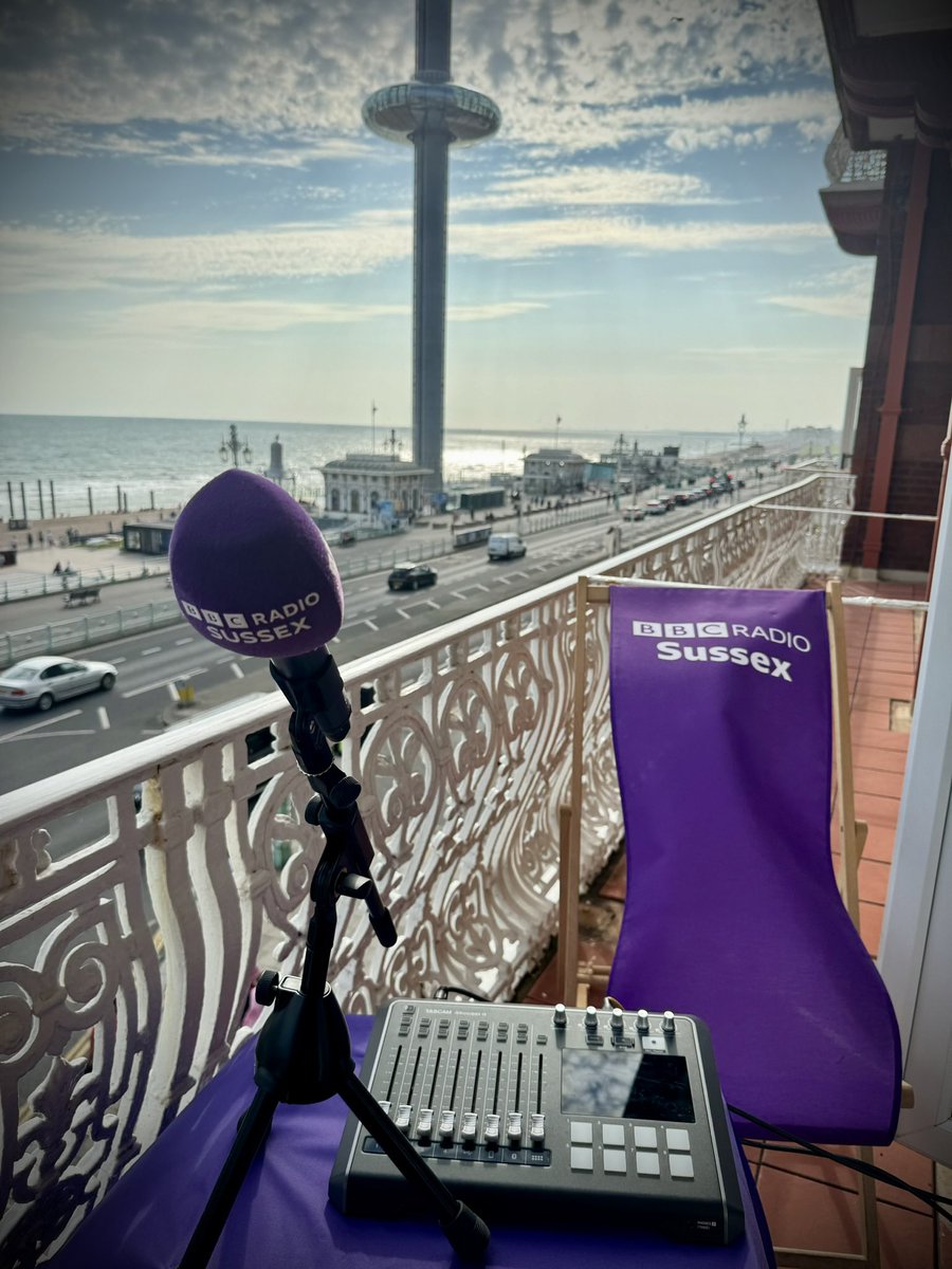 Anthony Martin (@amtweetable) on Twitter photo It’s #BrightonPride today and <a href="/BBCSussex/">BBC Sussex</a> has the best seats in the house 🔥 Join <a href="/AllisonFerns1/">Allison Ferns</a> as she broadcasts from a balcony at @BrightonMet.
🎧 bbc.co.uk/sounds/play/li… 🌈 It’s #BrightonPride today and <a href="/BBCSussex/">BBC Sussex</a> has the best seats in the house 🔥 Join <a href="/AllisonFerns1/">Allison Ferns</a> as she broadcasts from a balcony at @BrightonMet.
🎧 bbc.co.uk/sounds/play/li… 🌈