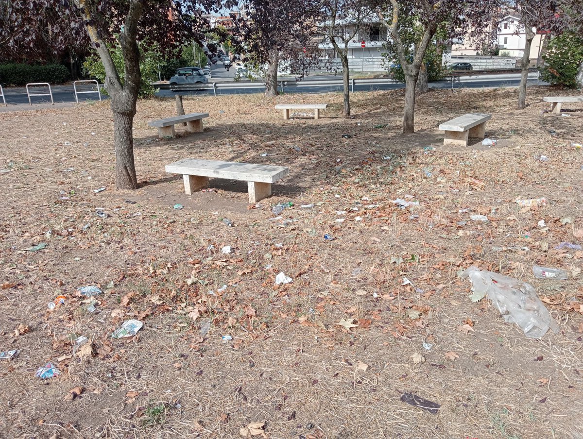 DaniloGabrieli's tweet photo. @gualtierieurope @Roma 
Questi sono 2 parchi di torre angela e tor bella monaca.
Delle discariche a cielo aperto.
Voi ci fareste giocare i vostri figli o nipoti?
Siete una vergogna https://t.co/sFIBU3urfz