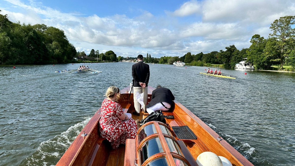 Nice start to the day and racing is underway.