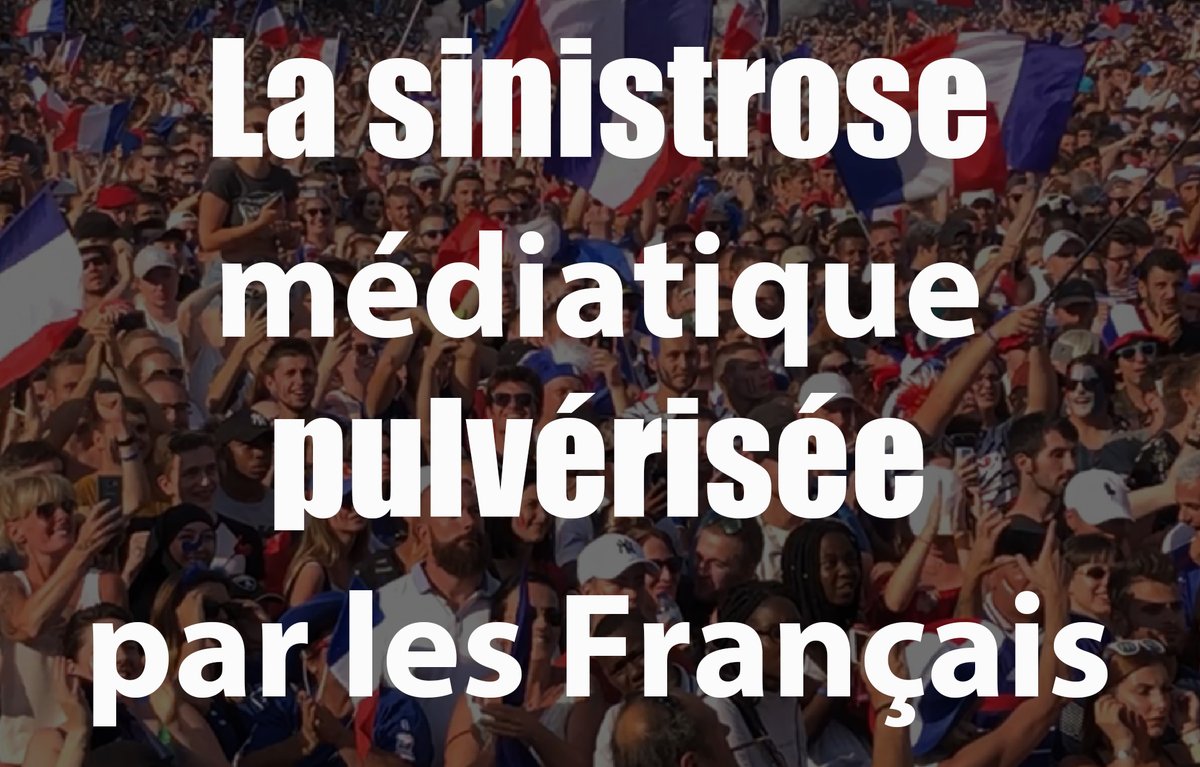 LA SINISTROSE MÉDIATIQUE PULVÉRISÉE PAR LES FRANÇAIS - Des enceintes pleines à craquer, une ambiance phénoménale, une ferveur populaire comme la France en a rarement connu depuis la libération de 1945... Ces Jeux Olympiques révèlent un enthousiasme collectif muselé, depuis des