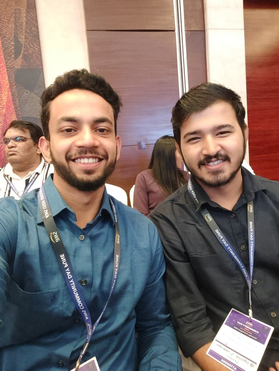 rptshri's tweet photo. Hello AWS enthusiasts...
I am attending ACD Pune. Let's catchup if you are around.
#ACDPUNE #AWS https://t.co/x6hBTrRoXm