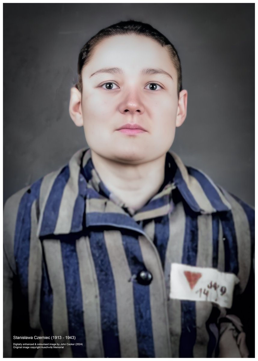 On this day in 1943, a 29 year old Polish woman perished in Auschwitz after being incarcerated for 180 days. Before being imprisoned she was a farmer. Her name was Stanisława Czerniec.

Please support <a href="/AuschwitzMuseum/">Auschwitz Memorial</a> to reach their goal of 2 million followers