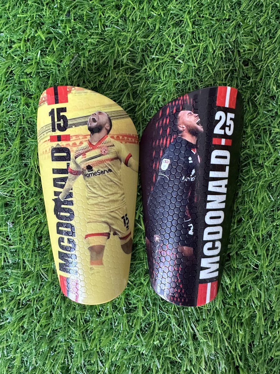 Elite pro pads for <a href="/WesMcDonald10/">Wesley McDonald</a> 🔥⚽️

#personalisedshinpads #elitepro #football