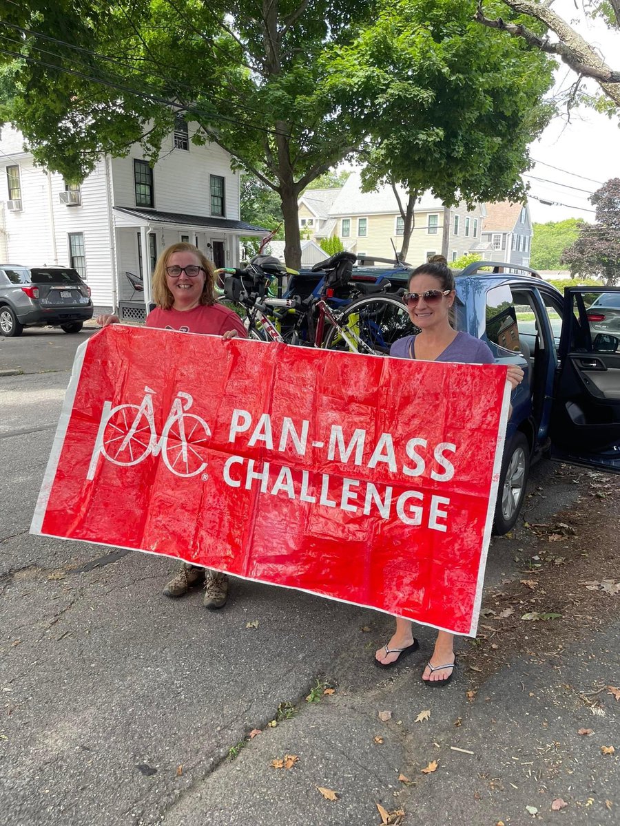 nativeporter's tweet image. Why she rides: profile.pmc.org/KO0100 Let’s all #clickthelink and #donatetothecause This is @joppagirl14 TENTH @PanMass #showhersomelove #cancersucks