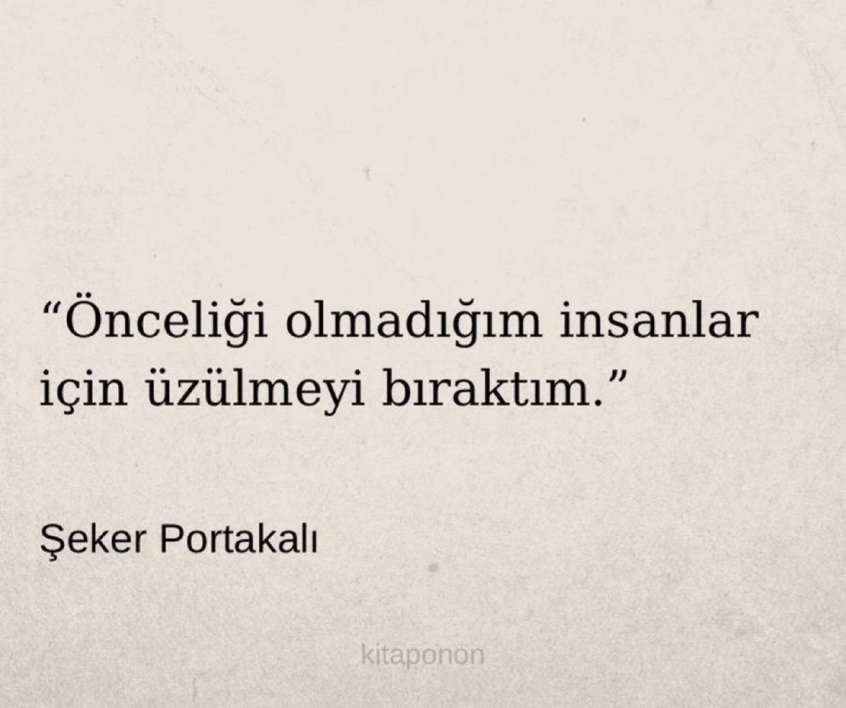 O kadar güzel bir cümle ki.