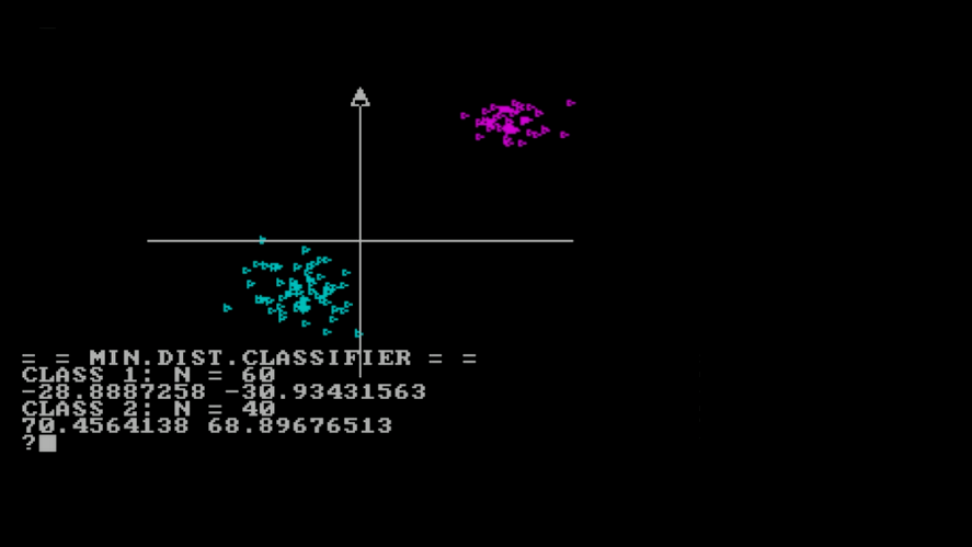 xgeorgio_gr's tweet image. #Coding_Fridays is back with a special treat:
Minimum Distance Classifier in Logo 😄
Check out the full video in Youtube channel central -- youtube.com/@apneacoding 
#ambient #coding #programming #notalking #terminal #console #dosbox #msdos #logo