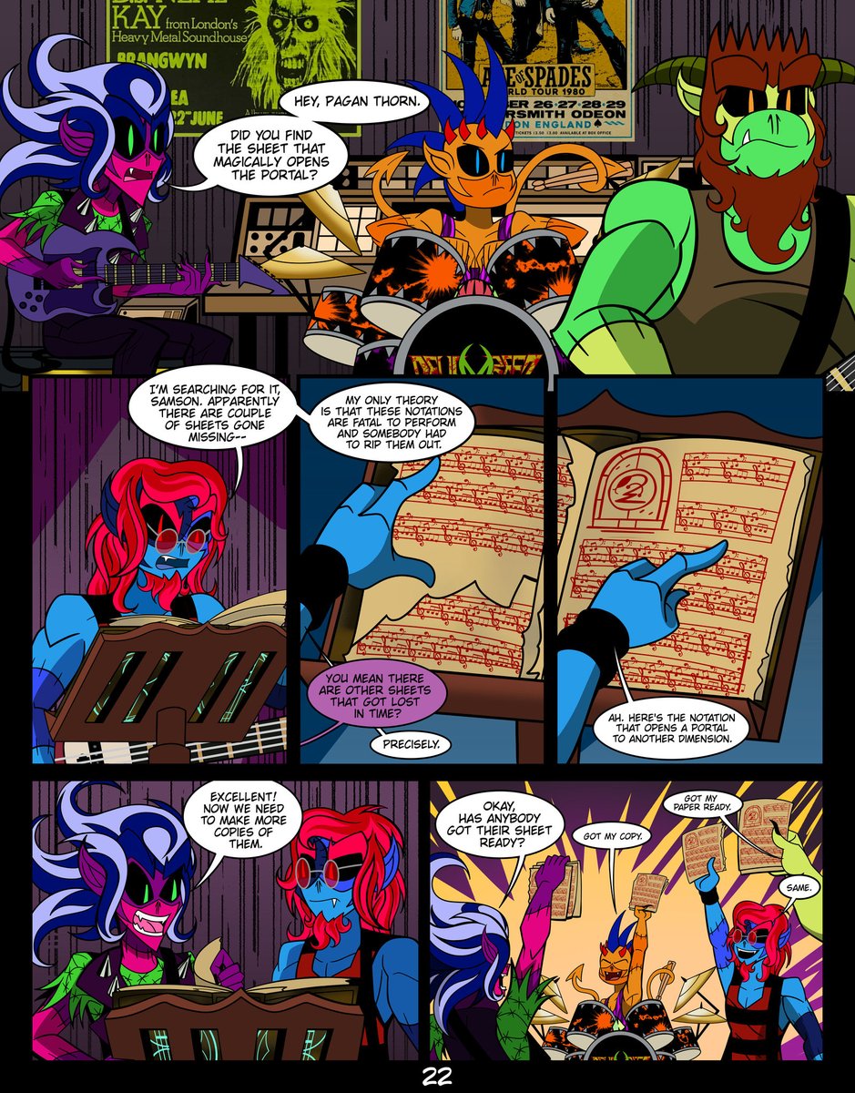 DNCSamsonART's tweet photo. Three last pages for the 2nd issue of DEVOMBEEZ: Band of the Living Dead are here! Make sure you comment and like to see more wicked and wildest content!
PAGE 22-24
#DEVOMBEEZ #DEVOMBEEZBandoftheLivingDead #Comic #Storyproject #comicsupport #DNCSamsonART https://t.co/jacw5qyWxX