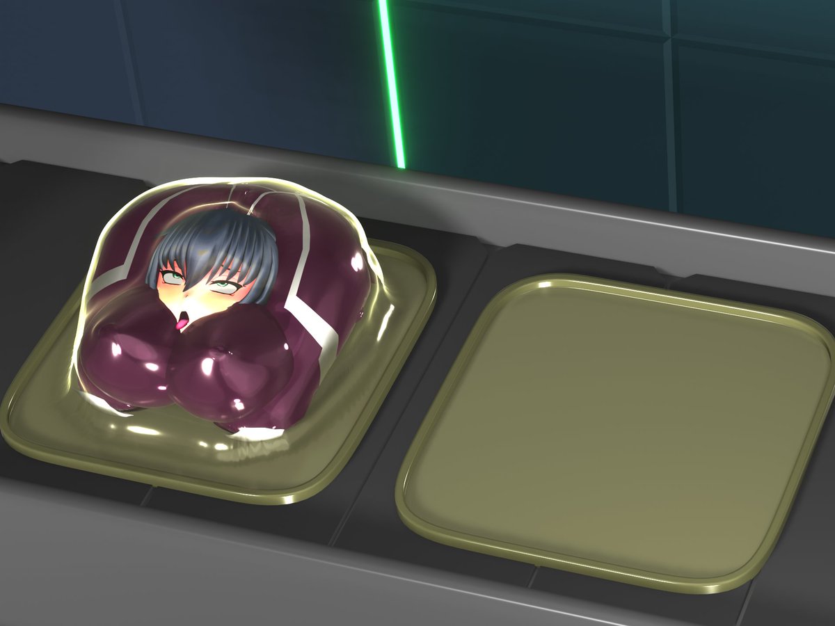 moonshine_works's tweet image. 【WIP】井河アサギ　乳はみ出し肉玉化
おっぱいの日向けに作っていたのですが、複数人並べる作業量を完全に見誤っていたので、ひとまずアサギだけですがWIPとして投下しておきます。
いつものごとく、最終的にははみ出した部分の方が大きい、謎の塊が出来上がってますｗ