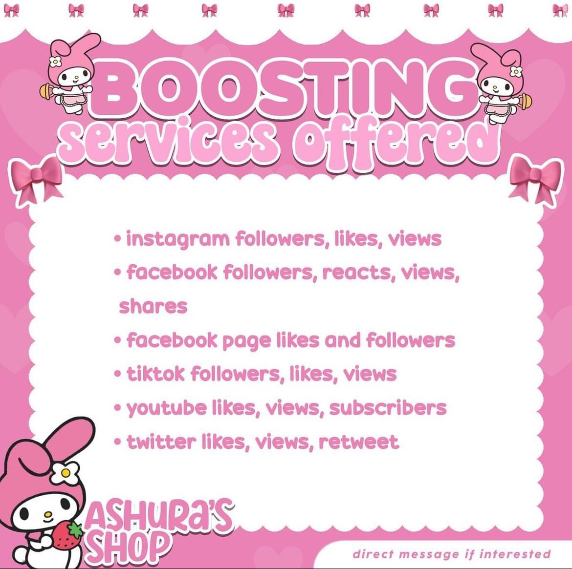 ASH’S SHOP / BOOSTING SERVICES tweet media