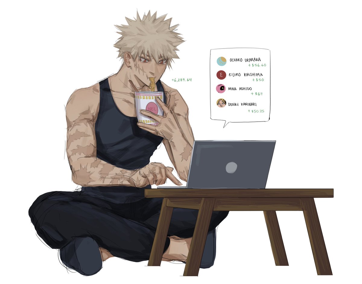 nelmdo's tweet photo. Bro wants his rival back

 #MHA430 #katsukibakugou #bkdk https://t.co/wRWiI64Pme