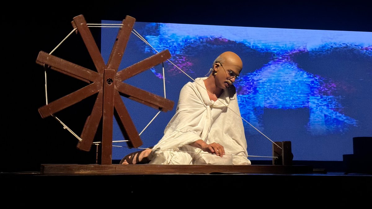 Francis_Joseph's tweet photo. I along with my family was invited to witness "Gandhi the Musical" at #NCPAMumbai, a mesmerising and awakening performance by the students of Atlas SkillTech University, well mentored by #SillyPointProductions. It is very important for us and our next gene to keep experiencing & celebrating the ideology, legacy, principles and path which Mahatma Gandhi ji took in his life. Every effort counts. Thank you #InduShahani #SiddharthShahani #MeenaDesai for your kind invite. Thank you @RonnieScrewvala for always encouraging such initiatives.
