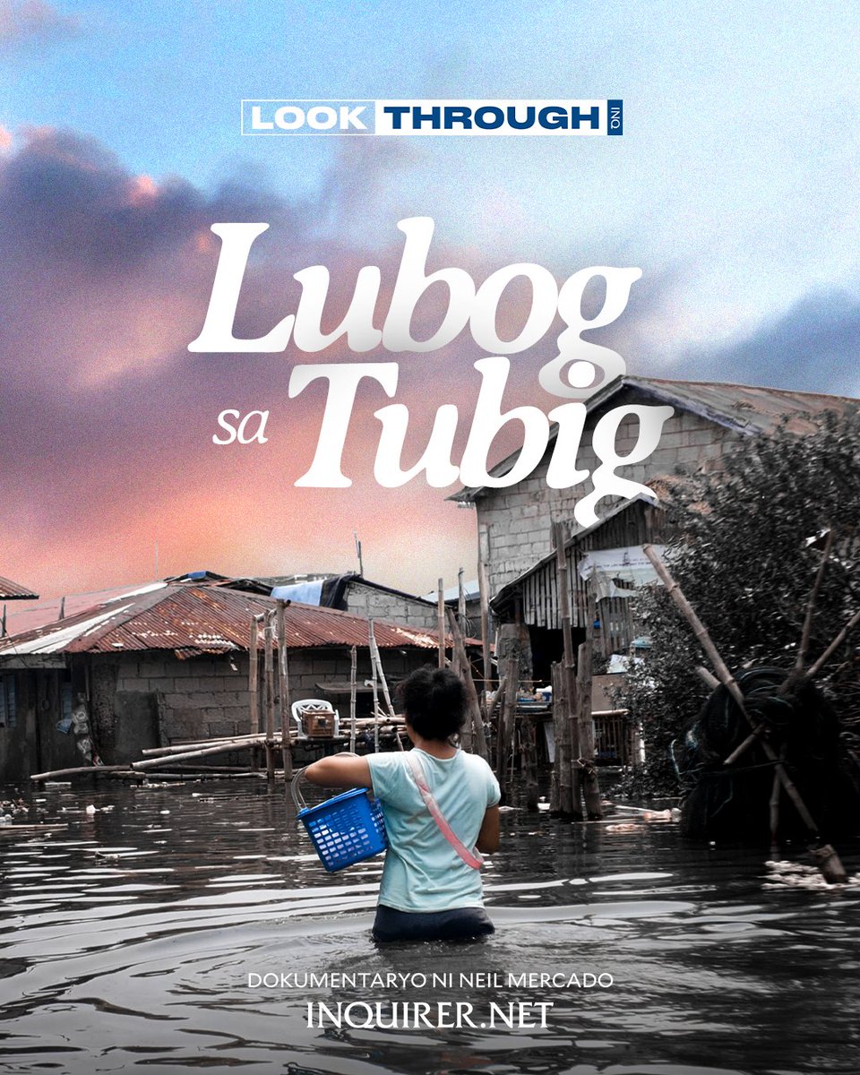 inquirerdotnet's tweet photo. #LookThrough: Rising waters continue to threaten coastal areas in Bulacan. What is causing the sinking of some islands in Hagonoy and Obando?
Watch it here: https://t.co/rWsg6KWYAK https://t.co/UBPuXnXnKq