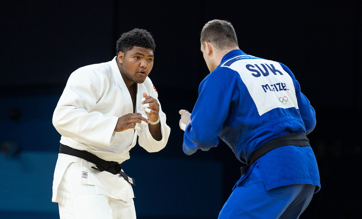 oceaniaolympic's tweet photo. Gerard Takayawa Continues Family Legacy!
Following in the footsteps of his grand-uncles and uncle, Gerard competed valiantly in the Men's +100kg Elimination Round.
Read more: https://t.co/PtedcsnO4z
#WarriorsOfOceaniaInParis #ONOC #Paris2024 https://t.co/aH2caFZi0S