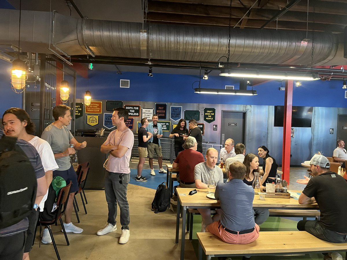 JunaidDawud's tweet image. A few pics from tonight’s Meet &amp;amp; Mingle hosted by @BuildWithFocus! A great time for organizers &amp;amp; participants to get to know each other a bit, chat about ideas, and get pumped for the hackathon tomorrow @CodeTechTalent! @twelve_labs @GroqInc @freeplay_ai

denver-boulder.aitinkerers.org/p/ai-tinkerers…