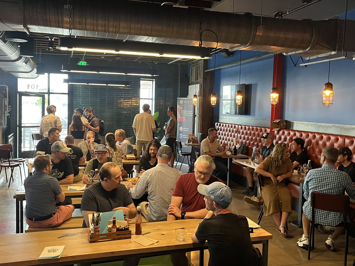 JunaidDawud's tweet image. A few pics from tonight’s Meet &amp;amp; Mingle hosted by @BuildWithFocus! A great time for organizers &amp;amp; participants to get to know each other a bit, chat about ideas, and get pumped for the hackathon tomorrow @CodeTechTalent! @twelve_labs @GroqInc @freeplay_ai

denver-boulder.aitinkerers.org/p/ai-tinkerers…