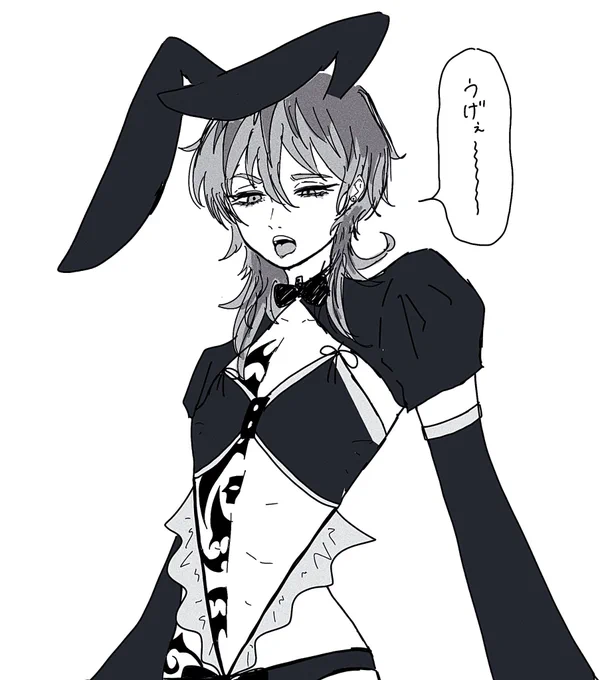 昨日バニーの日だったんですね
知りませんでした
過去絵 