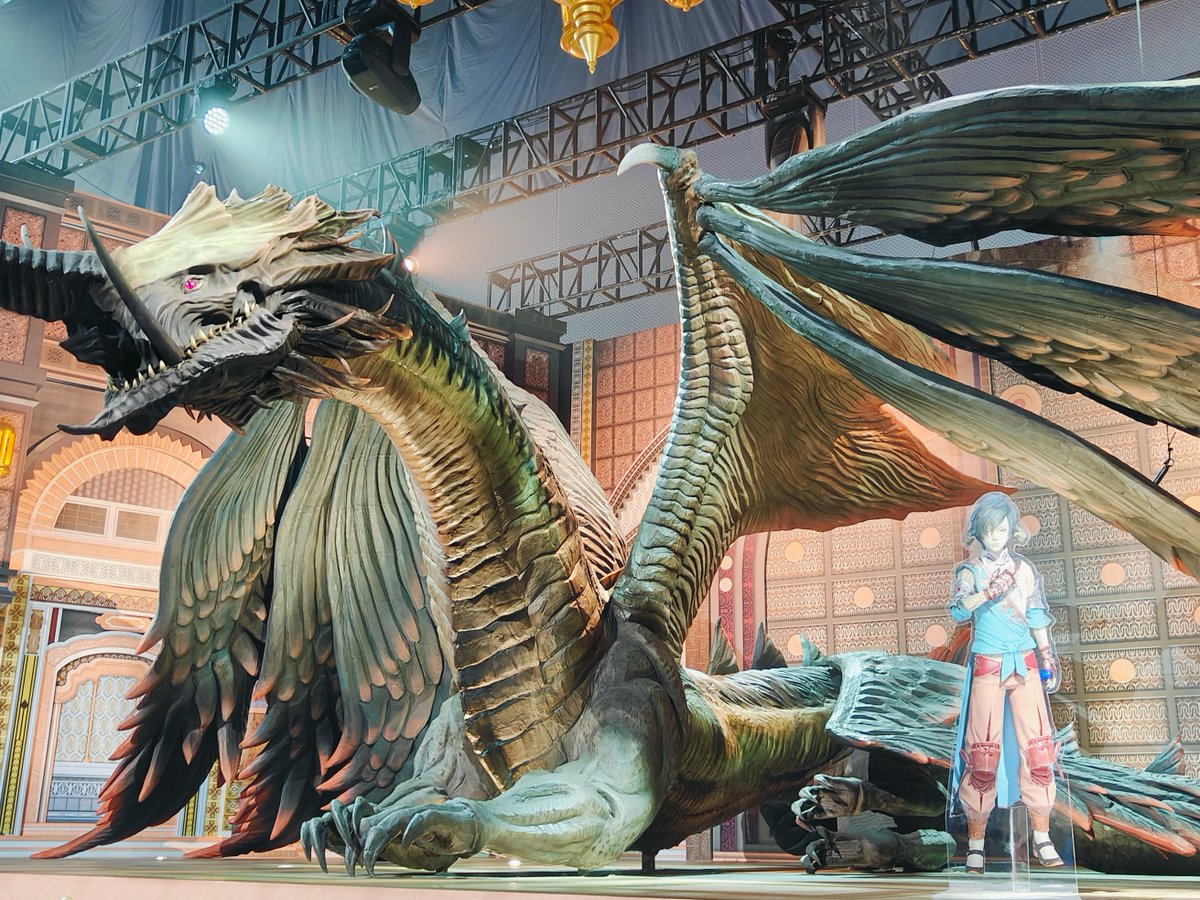 hiki_saku's tweet image. 中国版FFXIV10周年FanFest
云使宫（メーガドゥータ宮）
ヴリトラXヴァルシャン