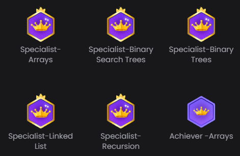 PRuhela15's tweet image. 🚀 Excited to share I’ve earned the @LeetCode 50 Days Badge and several badges from @CodingNinja! 🎉 Grateful for the challenges and growth. Onward to more coding adventures! 💻 #LeetCode #CodingNinja #CodingJourney #Achievement