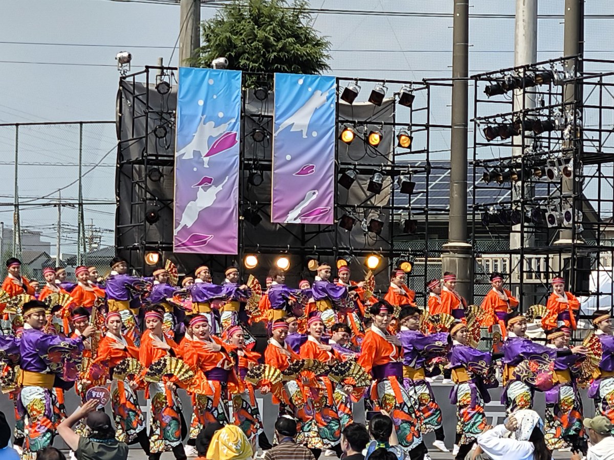 myplSWAN's tweet photo. 彩夏祭！
北朝霞マイタウンステージ盛り上がってます！！
#彩夏祭 https://t.co/wvNR54I3Fg